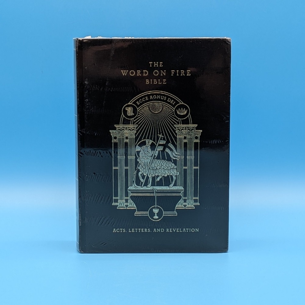 Word On Fire Bible Volume 2 Acts, Letters & Revelation Cloth Hardcover (Sealed)